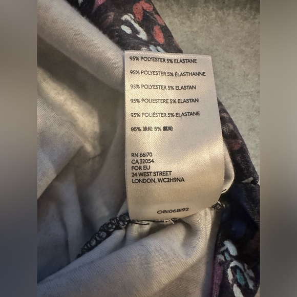 Free People velvet corset top black size L - Picture 5 of 6